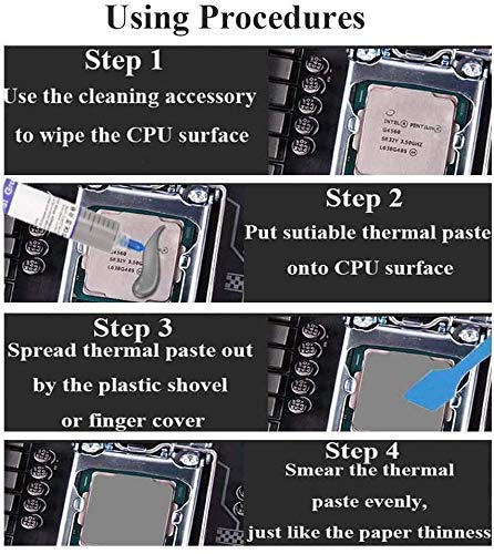 HY 510 (30 g) Pasta Termica para PS4 / Pasta termica procesador/Pasta térmica CPU Pasta termica PC ;Thermal Grease Pasta térmica Alta conductividad térmica, Eléctricamente no conductivo