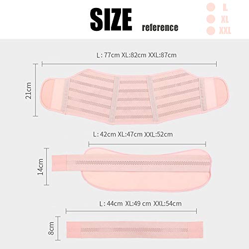 HyAdierTech Cinturón de Embarazo, Cinturón de apoHyAdierTech Cinturón de Embarazo, Cinturón de Apoyo de Abdomen para Mujeres Embarazadas,Ninguna presión sobre el Vientre y el feto (XL)