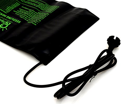 Hyindoor Manta Térmica de Semilla Almohadilla Calentadora Impermeable de Plantas y Reptiles en Invernadero para Jardín Hidropónico Cultivo Interior 52.7 x 25.4 cm