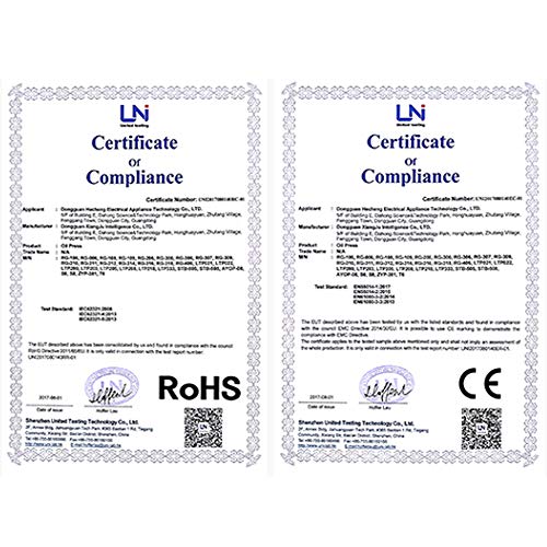 hzexun Máquina Automática Para La Prensa De Aceite Extractor De Aceite De Grado Comercial Expulsor De Aceite Para Coco, Semilla De Oliva, Lino, Maní, Ricino,Cáñamo,Semilla De Perilla,Canola,Sésamo