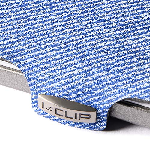 I-CLIP ® Cartera Jeans-Mirada Azul (Disponible En 2 Variantes)