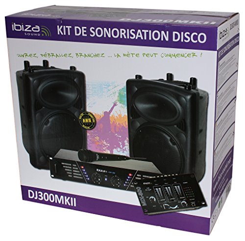 Ibiza DJ300MKII - Kit de Sonorización Disco