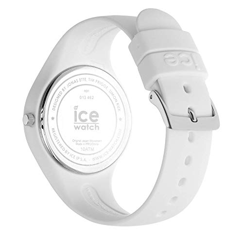 Ice-Watch - ICE lo White blue - Reloj bianco para Mujer con Correa de silicona - 013429 (Medium)