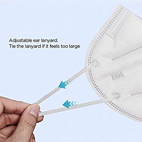 Ichen - Protección facial para la cara, 10 unidades, anticontaminación, antipolvo y transpirable, para exteriores, jardín, fábrica, protección laboral