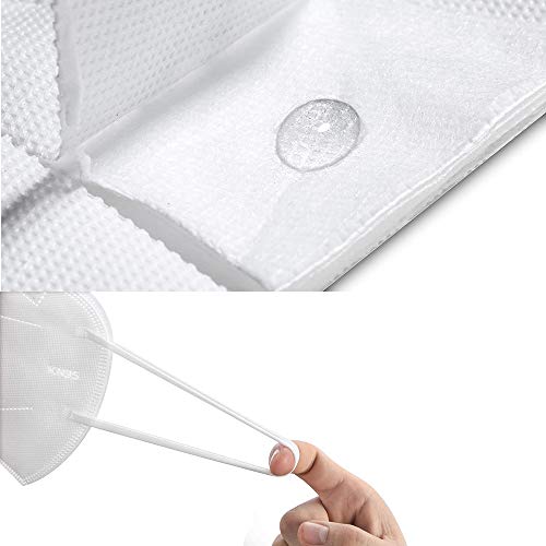 Ichen - Protección facial para la cara, 10 unidades, anticontaminación, antipolvo y transpirable, para exteriores, jardín, fábrica, protección laboral