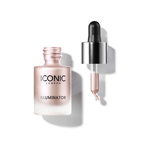 ICONIC London Iluminador Líquido - Gotas con Shimmer de Alta Pigmentación, Shine, 13.5ml
