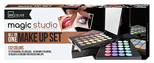 IDC COLOR, Paleta de maquillaje (132 colores) - 1 unidad