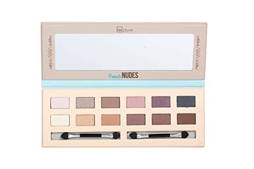 IDC Color Pinup Glamour French Nudes Eyeshadow Palette With 12 Shades