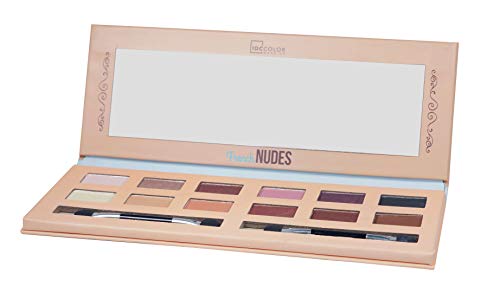 IDC Color Pinup Glamour French Nudes Eyeshadow Palette With 12 Shades
