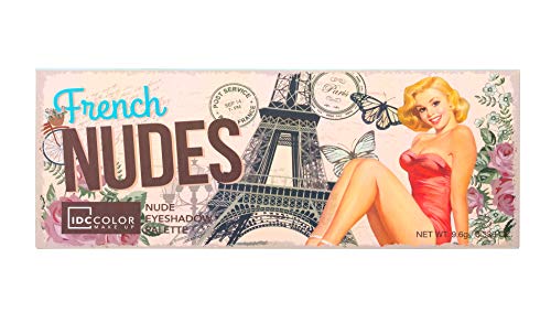 IDC Color Pinup Glamour French Nudes Eyeshadow Palette With 12 Shades