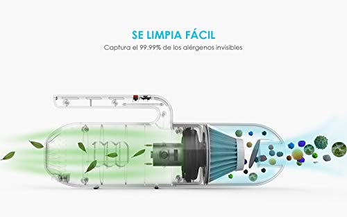 ieGeek Aspirador de Coche 8000 Pa, Versión Mejorada Aspiradora de Mano Potente con Cable de 4.5M DC 12V 130W, Aspirador Seco y Húmedo, con HEPA Filtro de Acero Inoxidable, 3 Boquillas