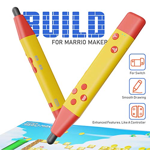 IFYOO Touch Stylus Pen compatible con Super Mario Maker 2 y otros juegos de pantalla táctil, compatible con Nintendo Switch, Switch Lite