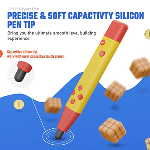 IFYOO Touch Stylus Pen compatible con Super Mario Maker 2 y otros juegos de pantalla táctil, compatible con Nintendo Switch, Switch Lite