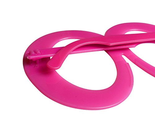 iLoveCos Moda 80 de Punta Plana de Juguete Forma de Estrella Gafas de sol Disfraz Gafas de Persiana para Fiesta Disfraces 6 Colores, 12 Pares (mezclado)