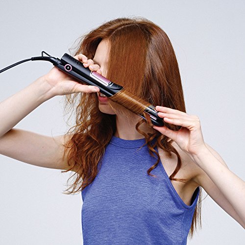 Imetec Bellissima Creativity B27 100 - Plancha para cabello liso u ondulado de cerámica, placas exteriores calefactoras, fundas de placas para un estilo ondulado con ondas anchas