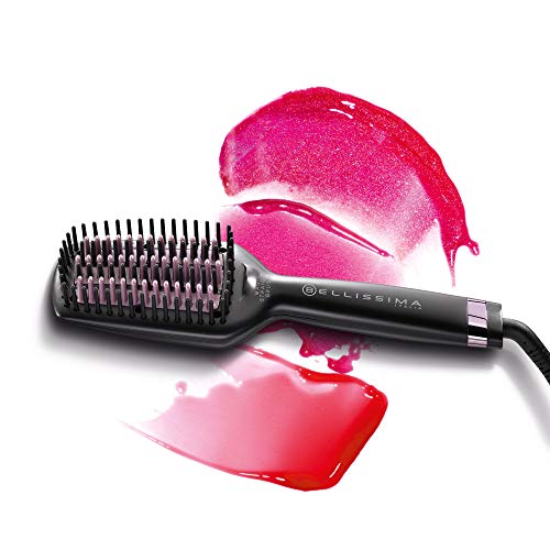 Imetec Bellissima Magic Straight Brush PB5 100 Cepillo Eléctrico Alisador para Cabello, Efecto Liso Natural, Cerdas Revestidas en Cerámica, Tecnología Iónica