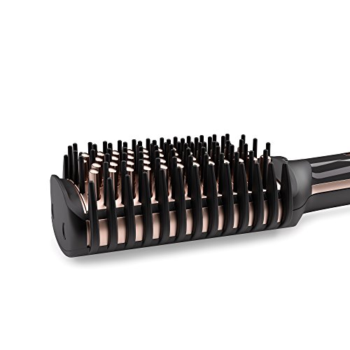 Imetec Bellissima My Pro Magic Straight Brush PB11 100 - Cepillo eléctrico alisador elegido, 3 lados externos calefactores, tecnología de iones, revestimiento de cerámica, 160 ºC a 210 ºC