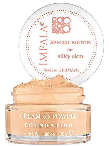 Impala Base Polvo en 03 Crema para una Piel Sedosa Especialmente para las Pieles Grasas