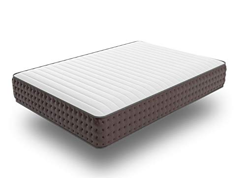 Imperial Relax | Colchón Viscofgrafeno Ergonomic | Alta Densidad | Reversible (Invierno/Verano | Alta Transpiración | Antibacteriano | Todas Las Medidas (135x190)
