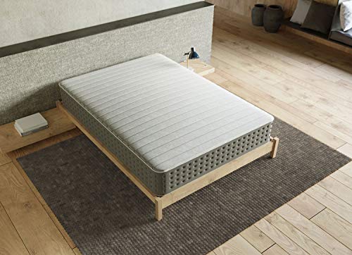 Imperial Relax | Colchón Viscofgrafeno Ergonomic | Alta Densidad | Reversible (Invierno/Verano | Alta Transpiración | Antibacteriano | Todas Las Medidas (135x190)