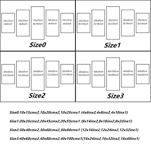 Impresiones en HD Imágenes modulares Sala de estar Decoración para el hogar 5 Piezas Pieles de animales Sello de hielo Pinturas de lienzo Carteles abstractos Arte de la pared