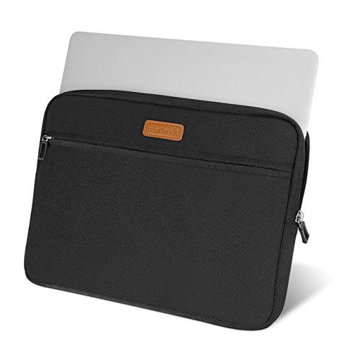Inateck LC1300B - Funda blanda protectora para MacBook Air/Pro Retina 13-13.3" resistente al agua, Negro