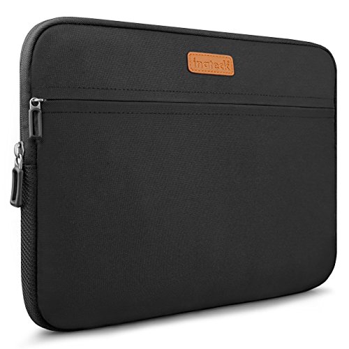 Inateck LC1300B - Funda blanda protectora para MacBook Air/Pro Retina 13-13.3" resistente al agua, Negro