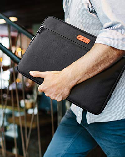 Inateck LC1300B - Funda blanda protectora para MacBook Air/Pro Retina 13-13.3" resistente al agua, Negro