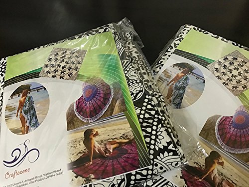 Indian Elephant Mandala Tapestry, Hippie Tapestries, Tapestry Wall Hanging, Indian Black & White Tapestry , Bohemian Dorm Decor Mandala Tapestries, Pyshedlic Tapestry, Hippy Mandala by Craftozone