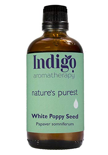 Indigo Herbs Aceite de Semilla de Amapola Blanca 100ml (Prensado en Frío)
