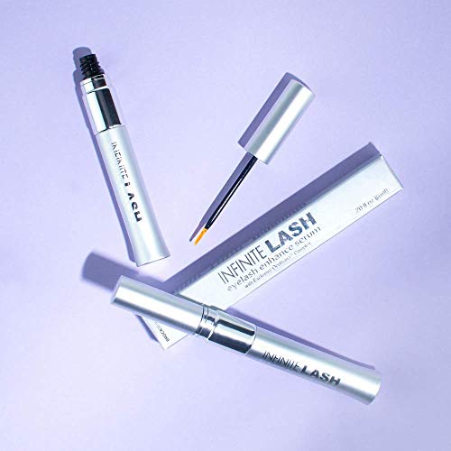 Infinite Lash Suero Crece Pestañas - Suero para Crecimiento Pestañas y Cejas con Biotina y Péptidos Naturales para Pestañas más Largas y Fuertes y Cejas más Pobladas Hipoalergénico - 3 meses 5,68 ml