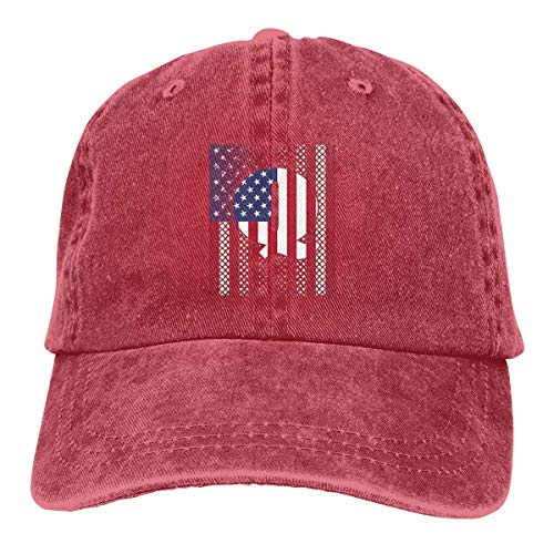 Ingpopol Q Anon T-Shirt Big Q American Flag Adjustable Sport Jeans Baseball Golf Cap Hat Unisex Style