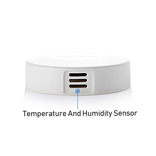 Inkbird IBS-TH1 Mini Bluetooth Registradores de Datos de Temperatura y Humedad, Termometro Digital con Sonda Interna para Mini Invernadero, Reptiles Incubadoras, Habitación de Bebé