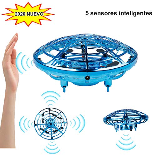 Innoo Tech Mini Drone para niños Flying Toy RC Juguetes UFO helicóptero 360°Rotación Libre con Luces LED Regalos para niños