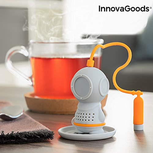 InnovaGoods IG814830 Infusor de Té de Silicona Diver·T