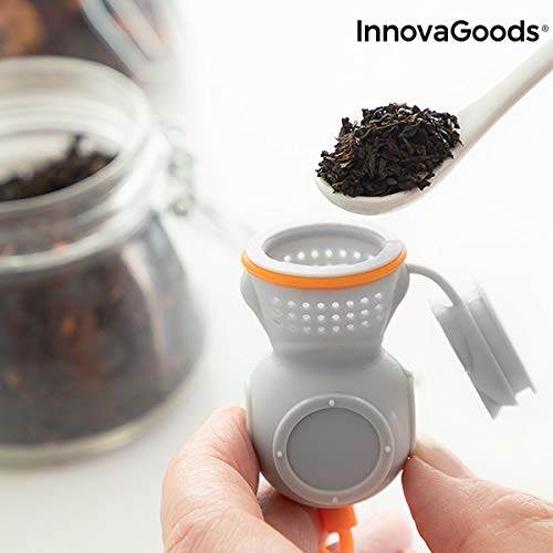 InnovaGoods IG814830 Infusor de Té de Silicona Diver·T