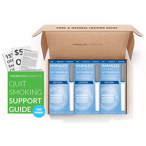 inofensivo Cigarette 4 semana Kit de fumar/Stop Smoking ayuda/incluye dejar de fumar guía de apoyo.