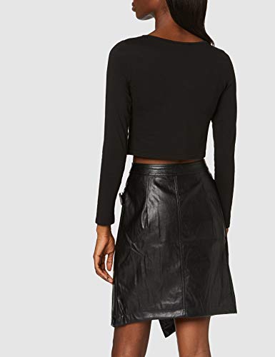 Inside 84SFA10& Falda, Negro (Negro 1), Large (Tamaño del Fabricante: L) para Mujer