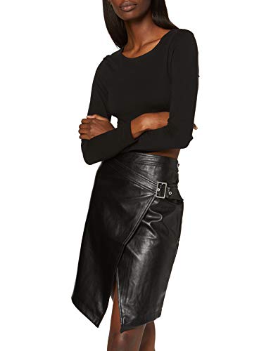 Inside 84SFA10& Falda, Negro (Negro 1), Large (Tamaño del Fabricante: L) para Mujer