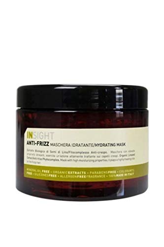 Insight Anti-Frizz Mask - Mascarilla hidratante antiencrespamiento, 500 ml