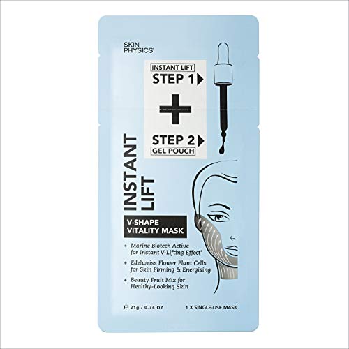 Instant Lift V-Shape vitalidad máscara. Anti Envejecimiento, anti arrugas Firming & Apriete piel para cara, cuello y jawline. Rápido Mini Face Lift. 1 x desechable máscara