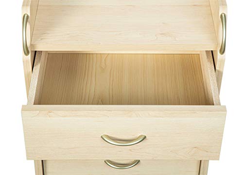 Inter Link Office 23 Cajonera 40 x 65 x 36 cm, Arce, 40 x 36 x 65 cm