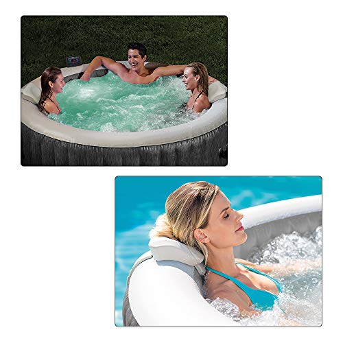 Intex 28440EX Spa hinchable 4 personas Greywood Deluxe 795 Litros