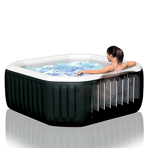 Intex 28456 - Spa hinchable Jet y Burbujas octogonal 1.098 litros