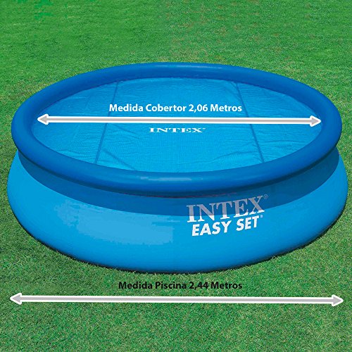 Intex 29020 - Cobertor solar para piscinas 244 cm de diámetro