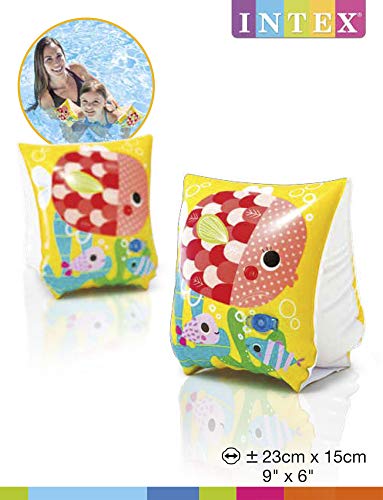 Intex 58652EU - Manguitos hinchables marino 23x15 cm de 3 a 6 años