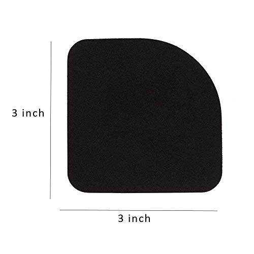 INTVN Almohadillas Antivibraciones Colchonetas Antideslizantes Silencioso pies almohadillas de goma universal para lavadora nevera Home Appliance, 16 Piezas