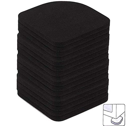 INTVN Almohadillas Antivibraciones Colchonetas Antideslizantes Silencioso pies almohadillas de goma universal para lavadora nevera Home Appliance, 16 Piezas