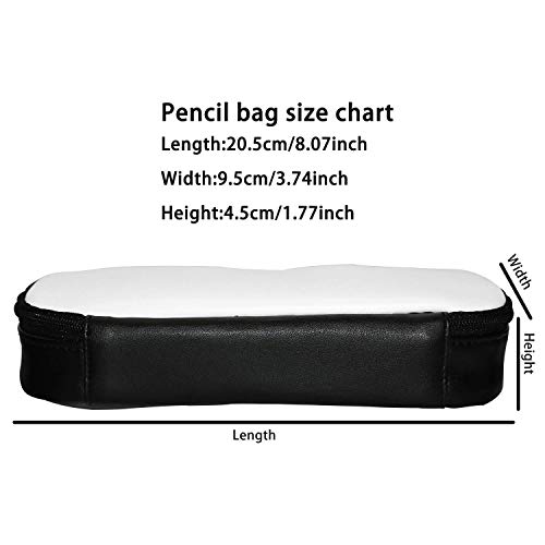 IOPLK Estuche para lápices de la escuela de moda, diagrama de código genético de codón que muestra el gráfico de aminoácidos, bolsa para bolígrafos, bolsa de papelería para material escolar y de ofici