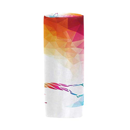 IOPLK Oficina y papelería Bolígrafos, lápices y útiles de escritura Estuches Colorful Marble Pencil Bag Pen Case Students Stationery Pouch Zipper Bag for Girls Boys Kids